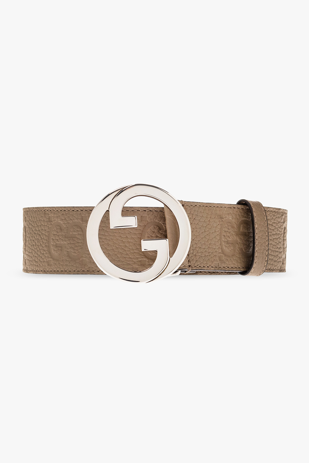 Gucci Leather belt with logo