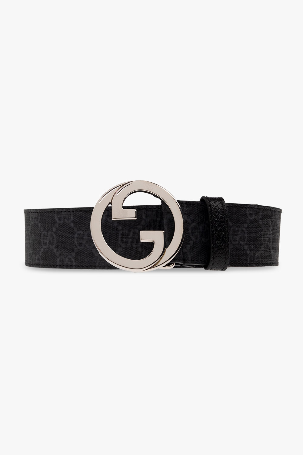 Gucci - GG-buckle GG Supreme-canvas Belt - Mens - Black