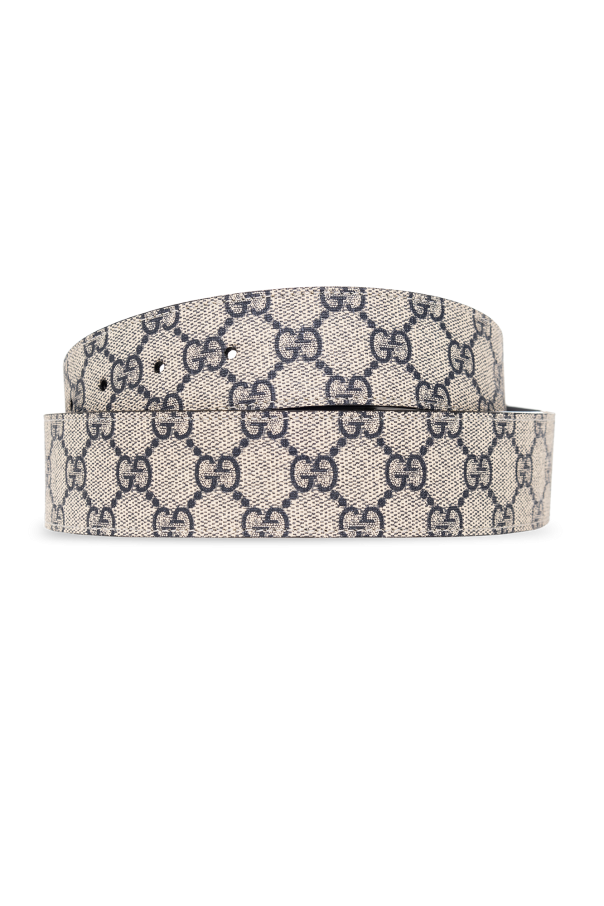 Gucci kids Belt from ‘GG Supreme’ canvas