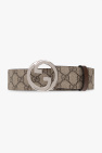Gucci Beige Ebony GG Crystal Coated Canvas Web Tote Bag