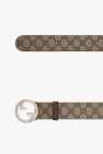 Gucci beige Belt in GG Supreme canvas