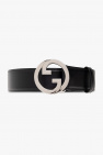 Gucci BLACK Leather belt