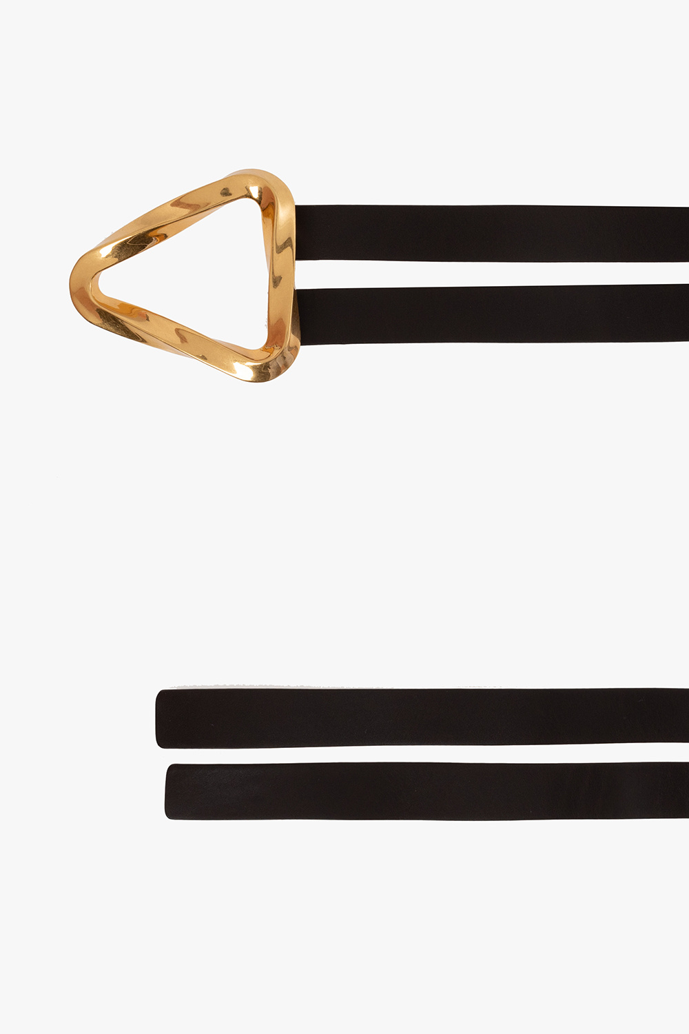 Bottega Veneta Leather belt with decorative buckle