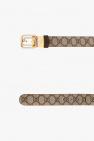 Gucci beige Monogrammed belt