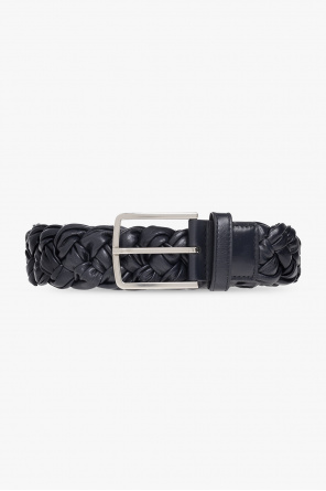 Woven leather belt od Bottega Veneta