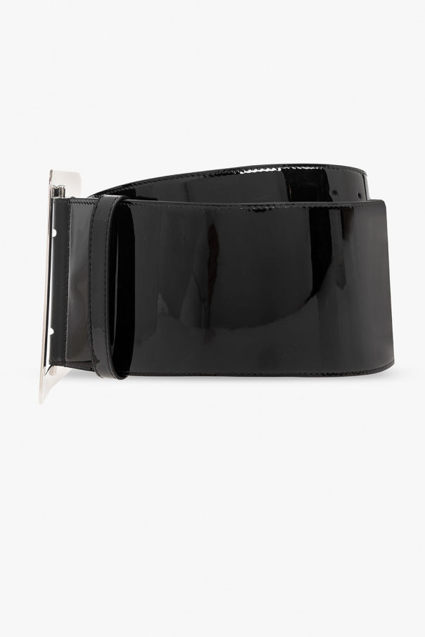 Gucci Patent-leather waist belt