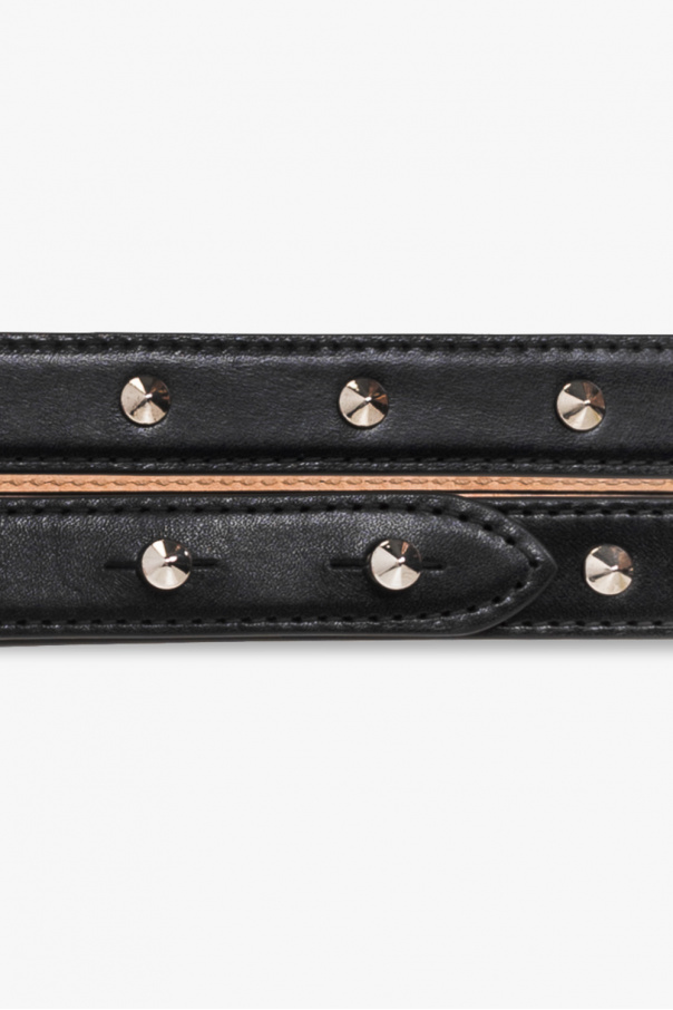Alexander McQueen Double leather belt