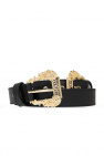 Versace Jeans Couture BLACK Leather belt