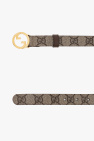 Gucci beige Belt in GG Supreme canvas