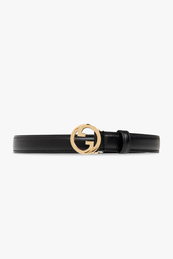 gucci Interlocking Belt with logo