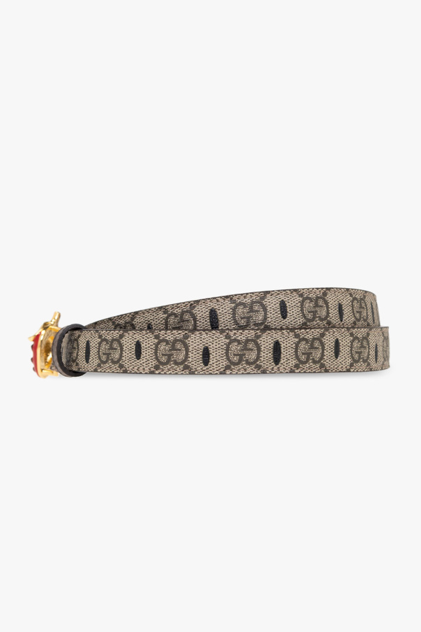 Gucci double sided scarf with a logo gucci scarf