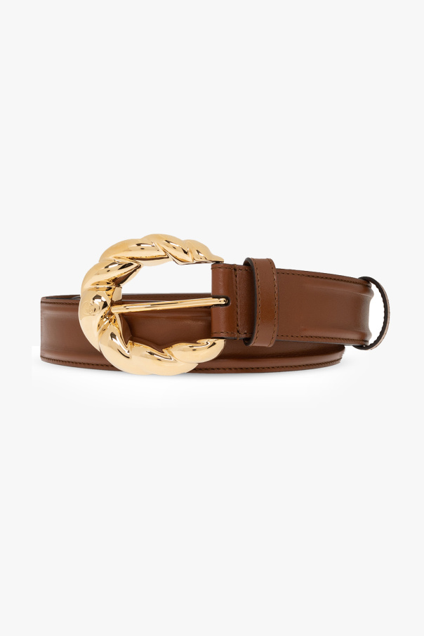 Gucci tulle Leather belt