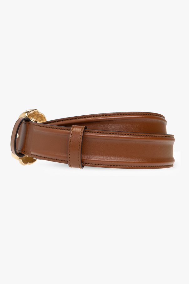 Gucci tulle Leather belt