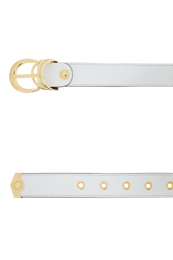 Versace Jeans Couture Leather belt with logo