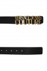 Versace Jeans Couture BLACK Leather belt
