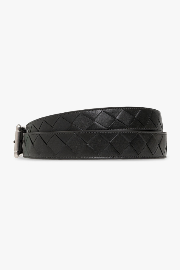 bottega Becomes Veneta Leather belt