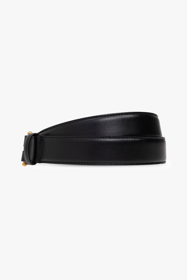 gucci tennis Leather belt
