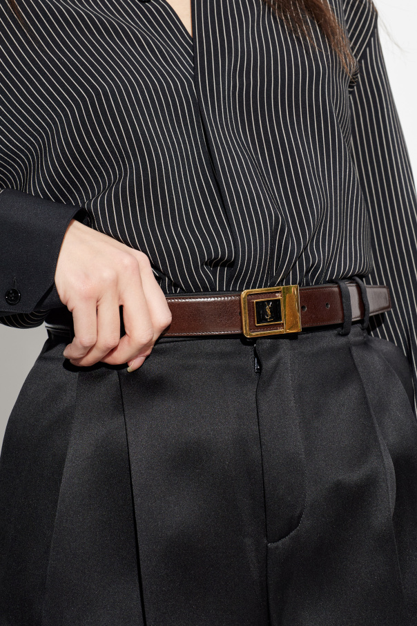 Saint Laurent Ledergürtel