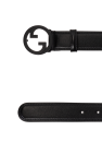 Gucci BLACK Belt with logo