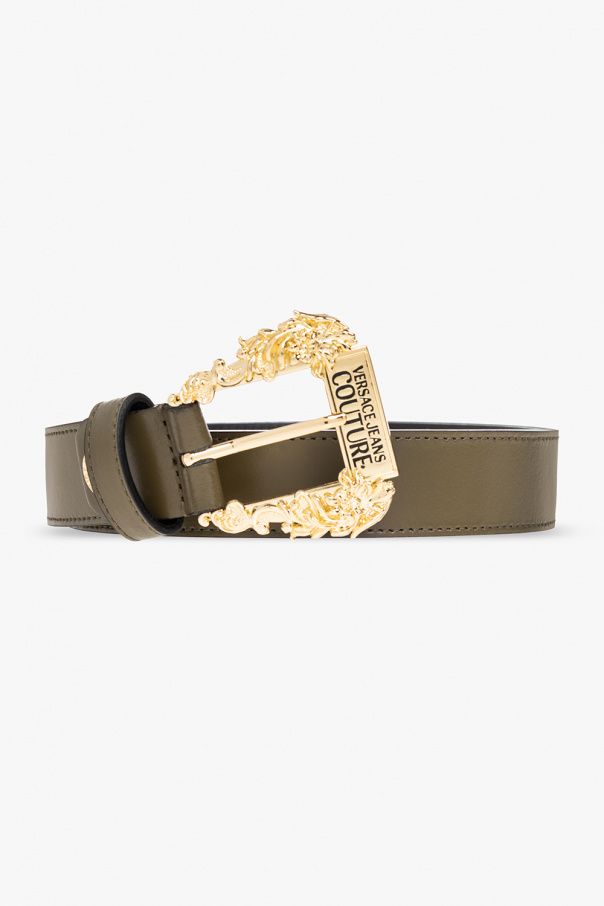 Versace jeans Gufo Couture Leather belt