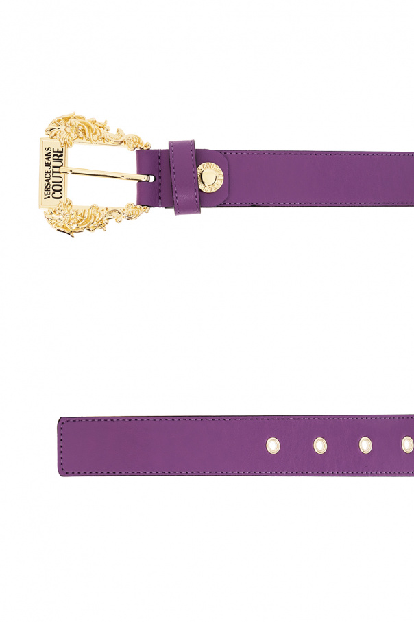 Versace Jeans Freedomlt Couture Leather belt