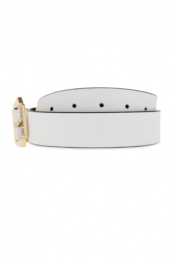 Versace jeans wicking Couture Leather belt