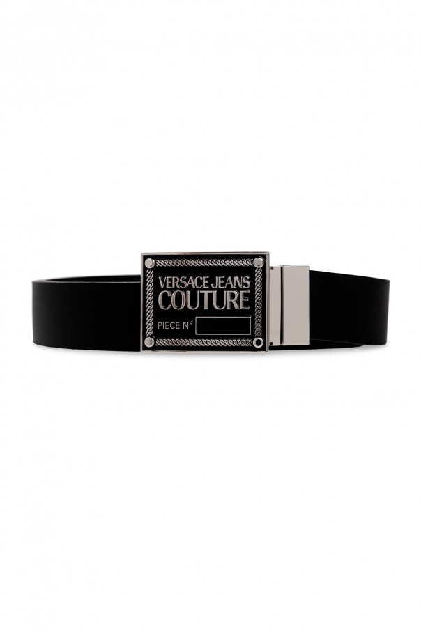 Versace Marmo jeans Couture Reversible belt