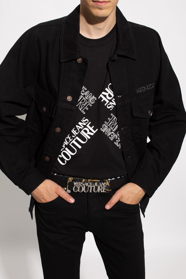 Versace Jogg Jeans Couture Michael Michael Kors leaf-print shirt dress Rosa