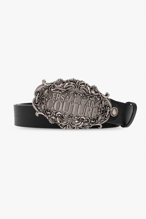 Versace Jeans Couture Belt with decorative buckle
