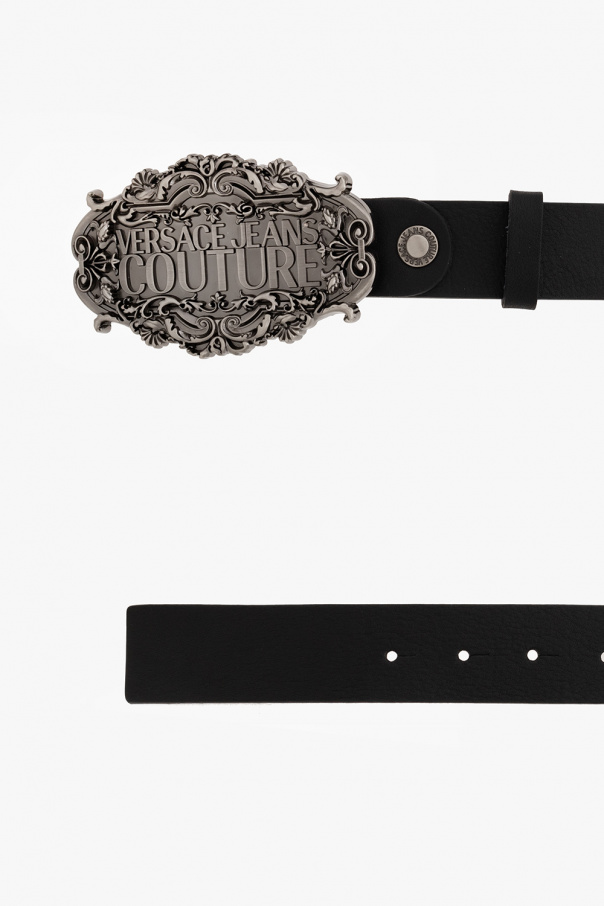 Versace Jeans Couture Belt with decorative buckle