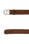 Gucci Leather belt with logo