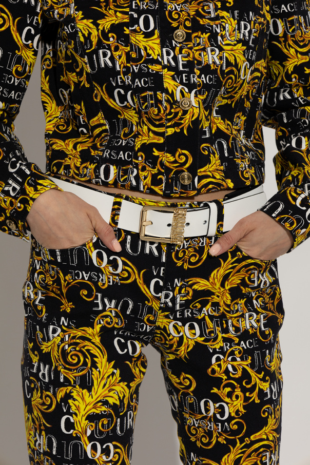 Versace Jeans Couture Leather belt