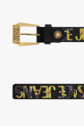 Versace Jeans Couture BLACK Leather belt