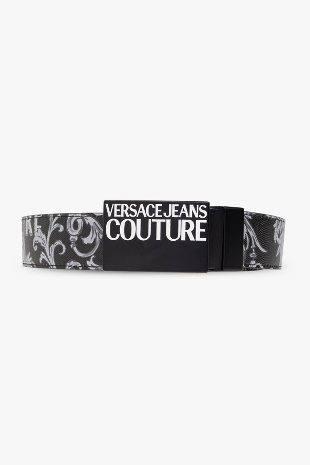 Versace Essentials jeans Couture Reversible belt with logo
