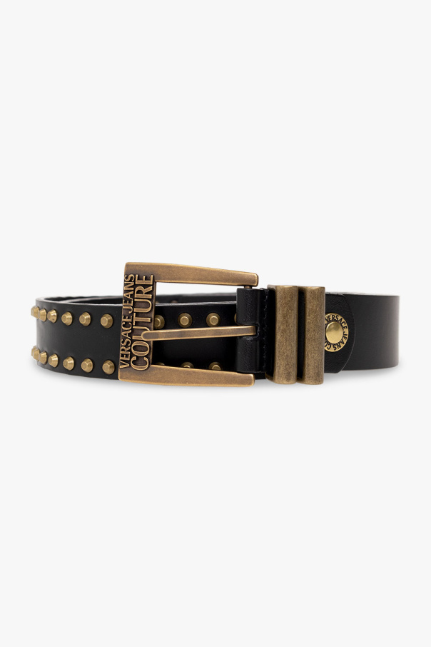 Versace Blige Jeans Couture Leather belt