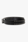 Versace Jeans Couture BLACK Leather belt