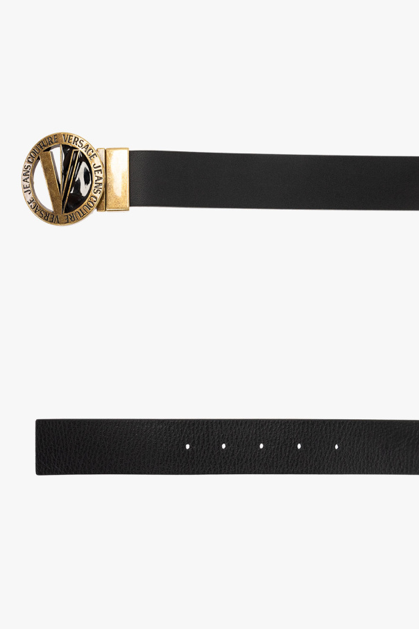Versace Jeans Couture Reversible leather belt