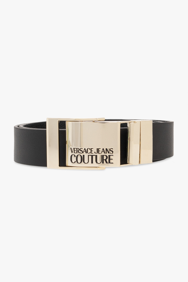 Versace Tulle jeans Couture Reversible belt