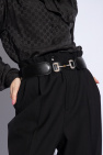 Gucci BLACK Leather belt