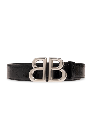 Belt with logo