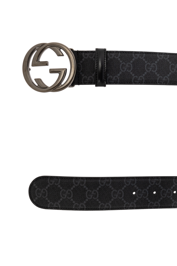 Gucci Cinturón de lona GG Supreme