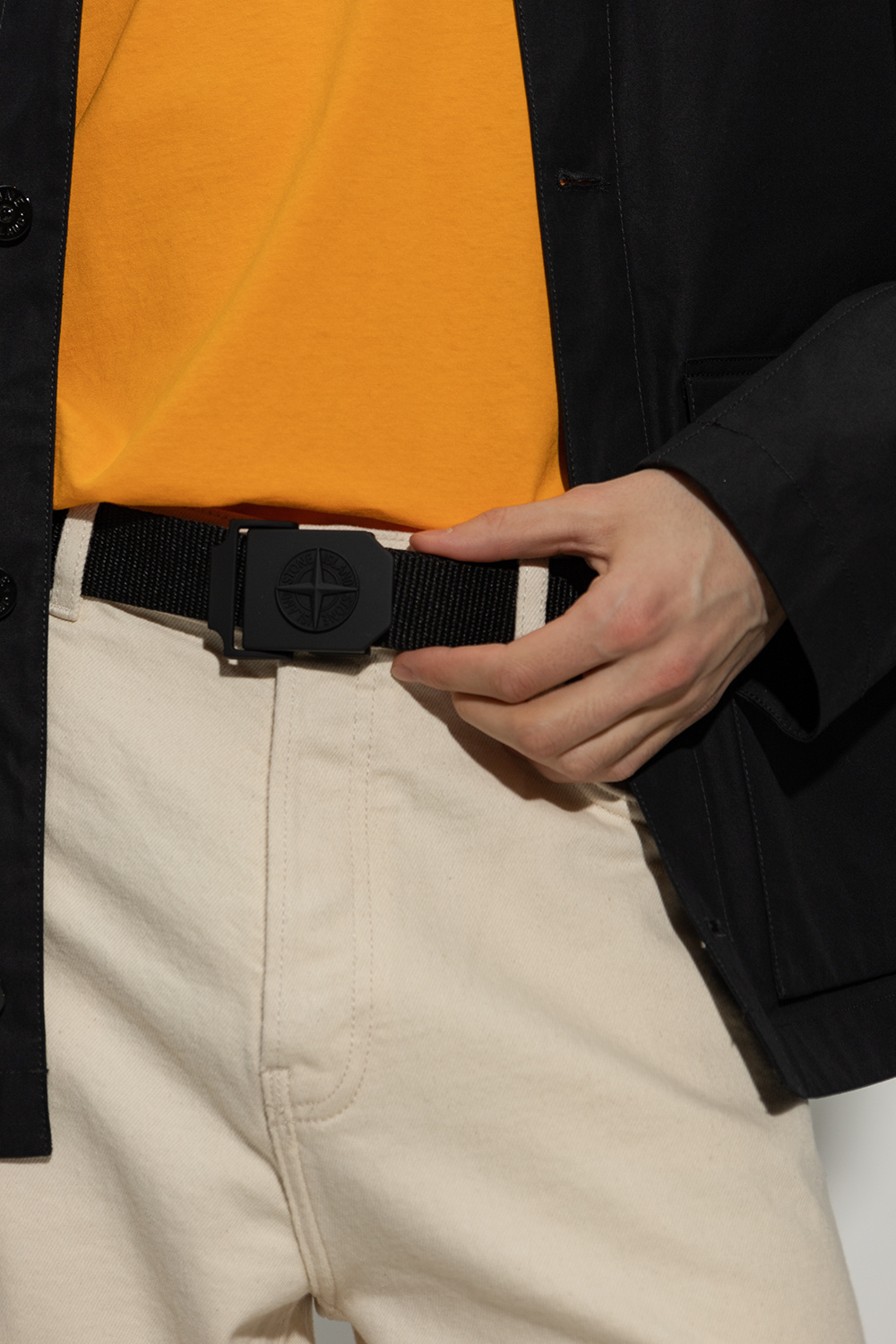 Stone Island Belt with logo