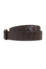 Bottega Veneta BROWN Belt with 'Intrecciato' weave
