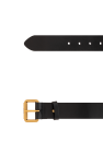 Saint Laurent BLACK Leather belt