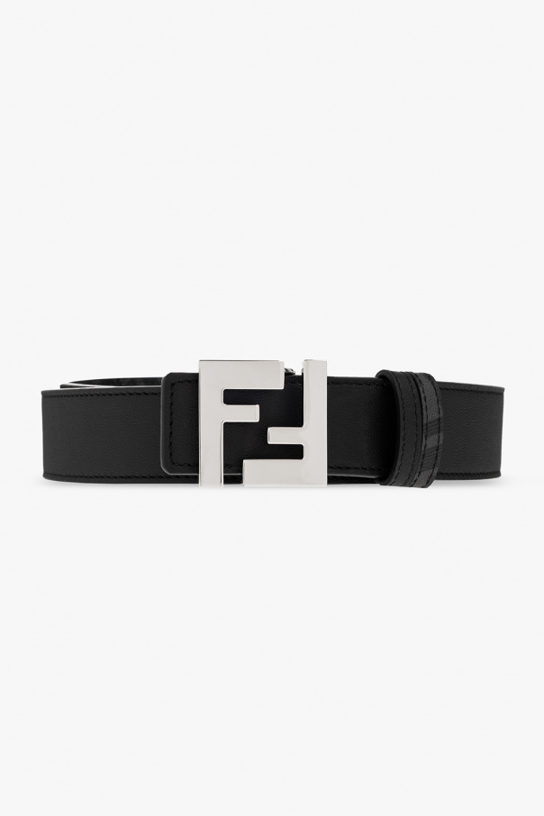 Fendi Reversible belt with logo