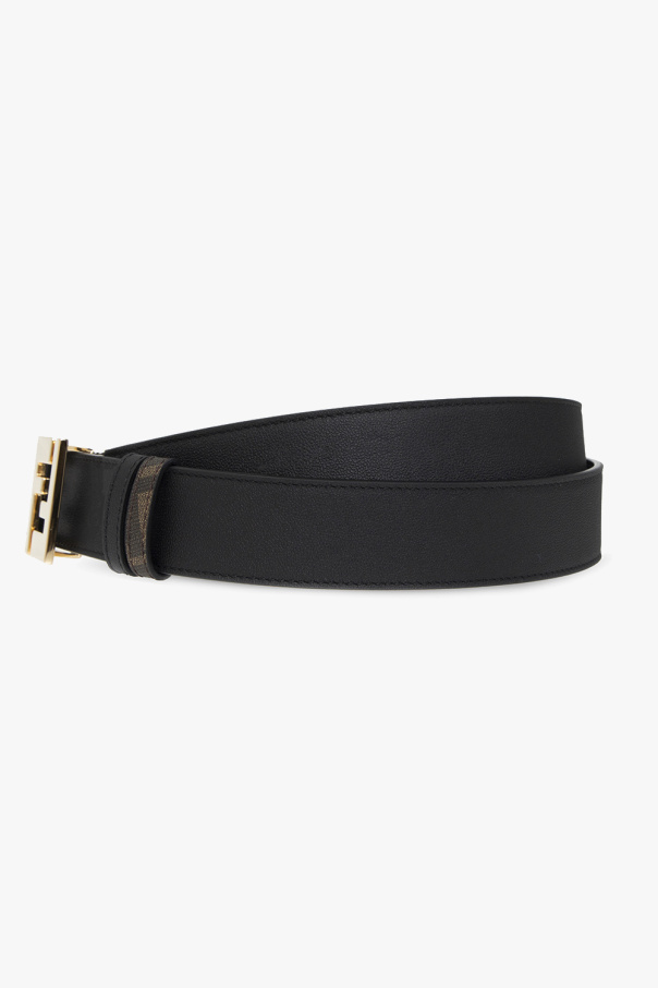 Fendi One-Shoulder-Badeanzug Reversible belt