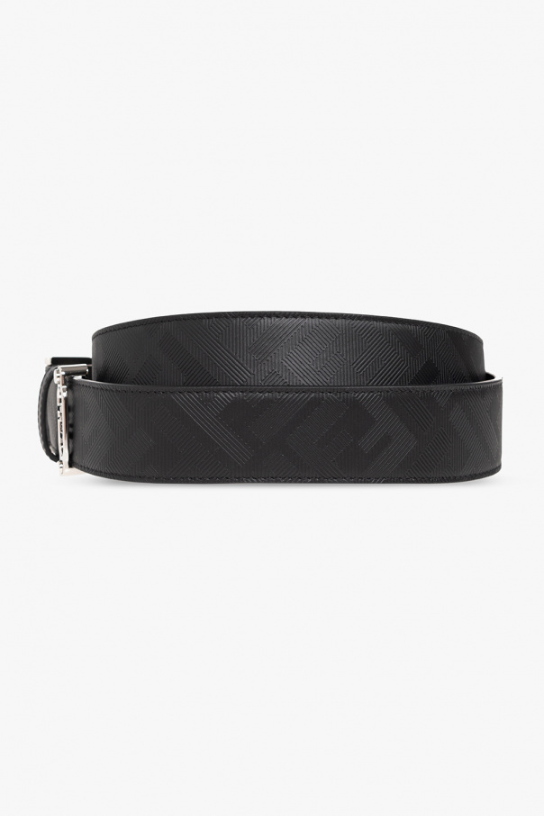 Fendi cargo Leather belt
