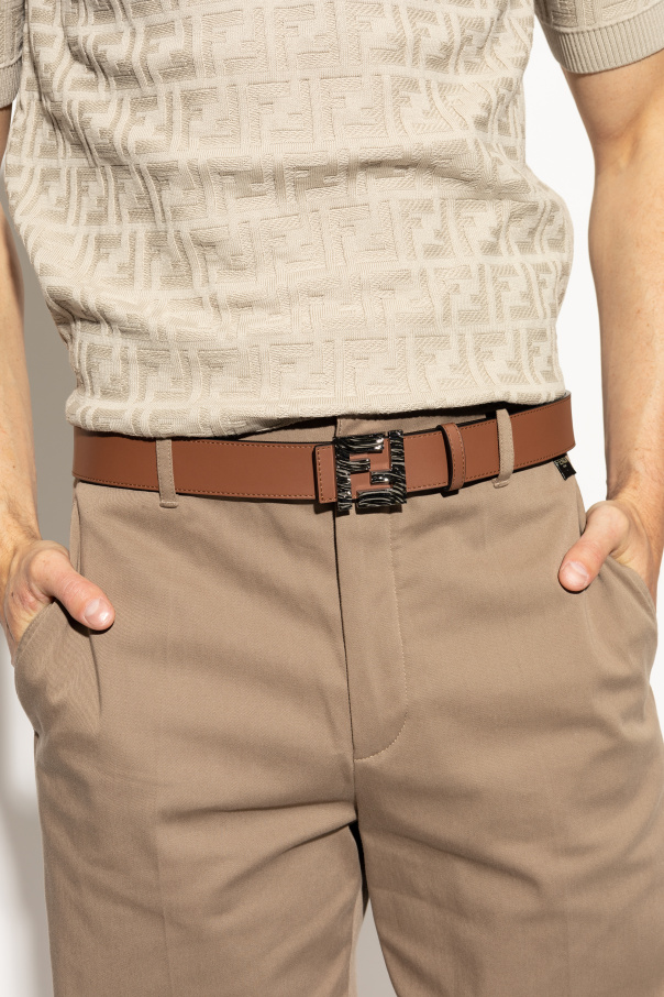 Fendi Dwustronny pasek