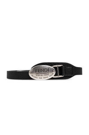 Leather belt