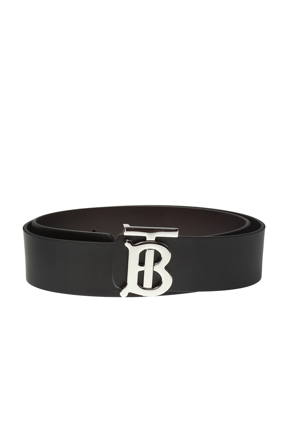 burberry ANIMAL Leather belt with logo